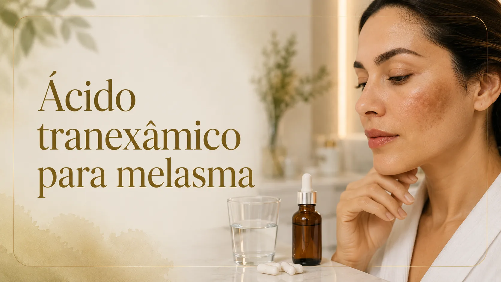 Ácido tranexâmico para melasma: funciona mesmo? Ácido tranexâmico para melasma: funciona mesmo?