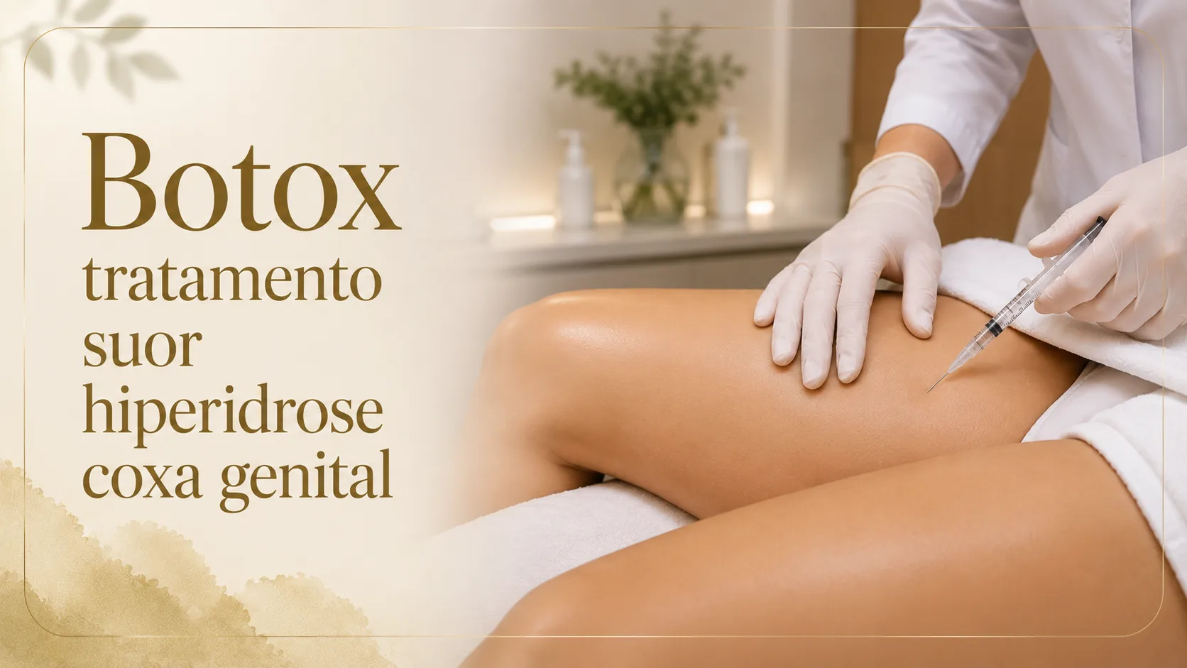 Botox para suor na coxa Botox para suor na coxa