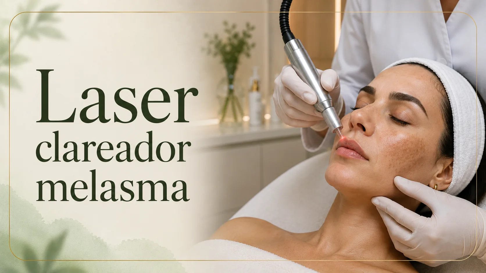 Laser com clareador para melasma: vale a pena combinar?