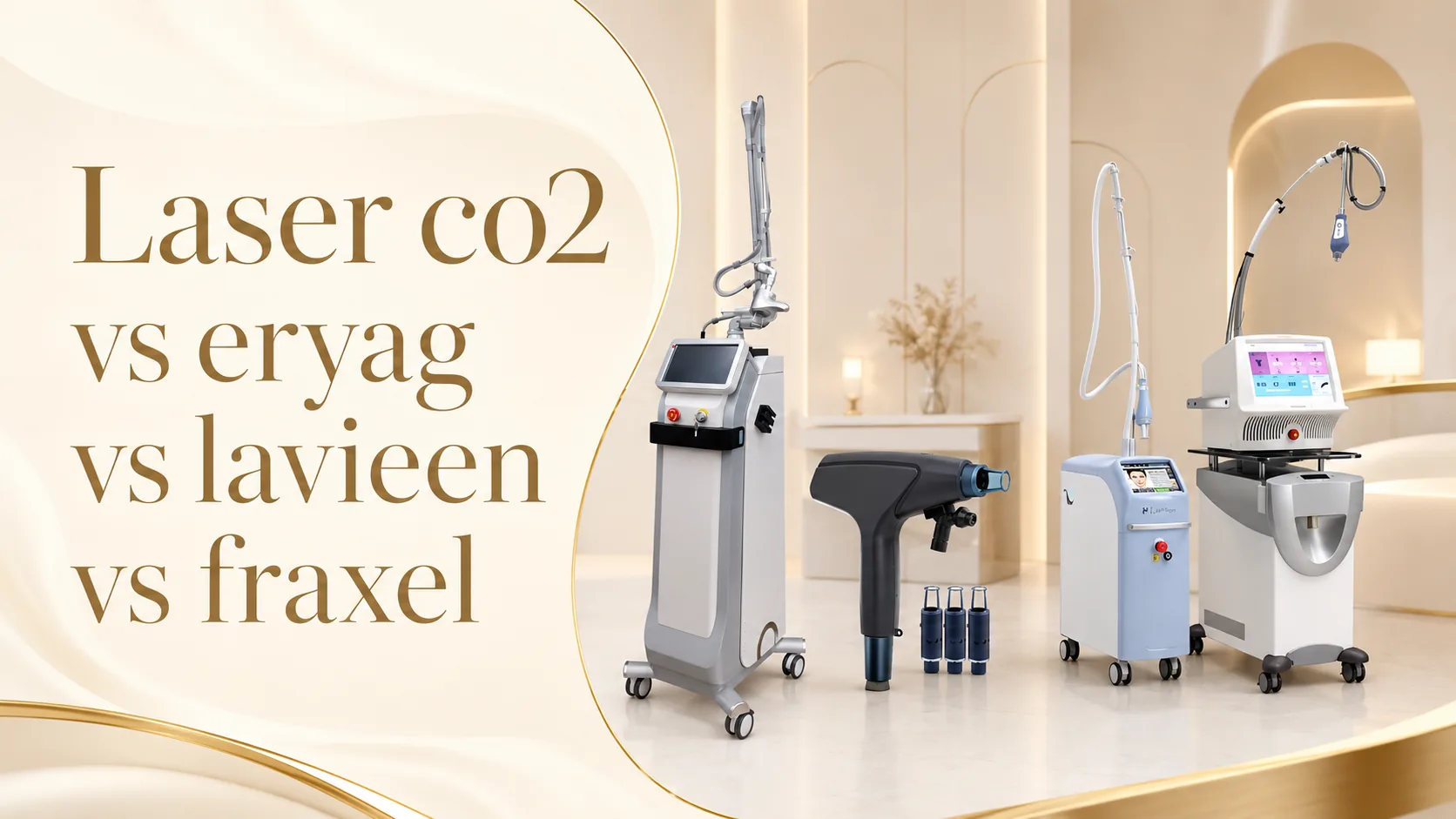 Laser CO2 vs Er:YAG vs Lavieen vs Fraxel: revisão científica comparativa