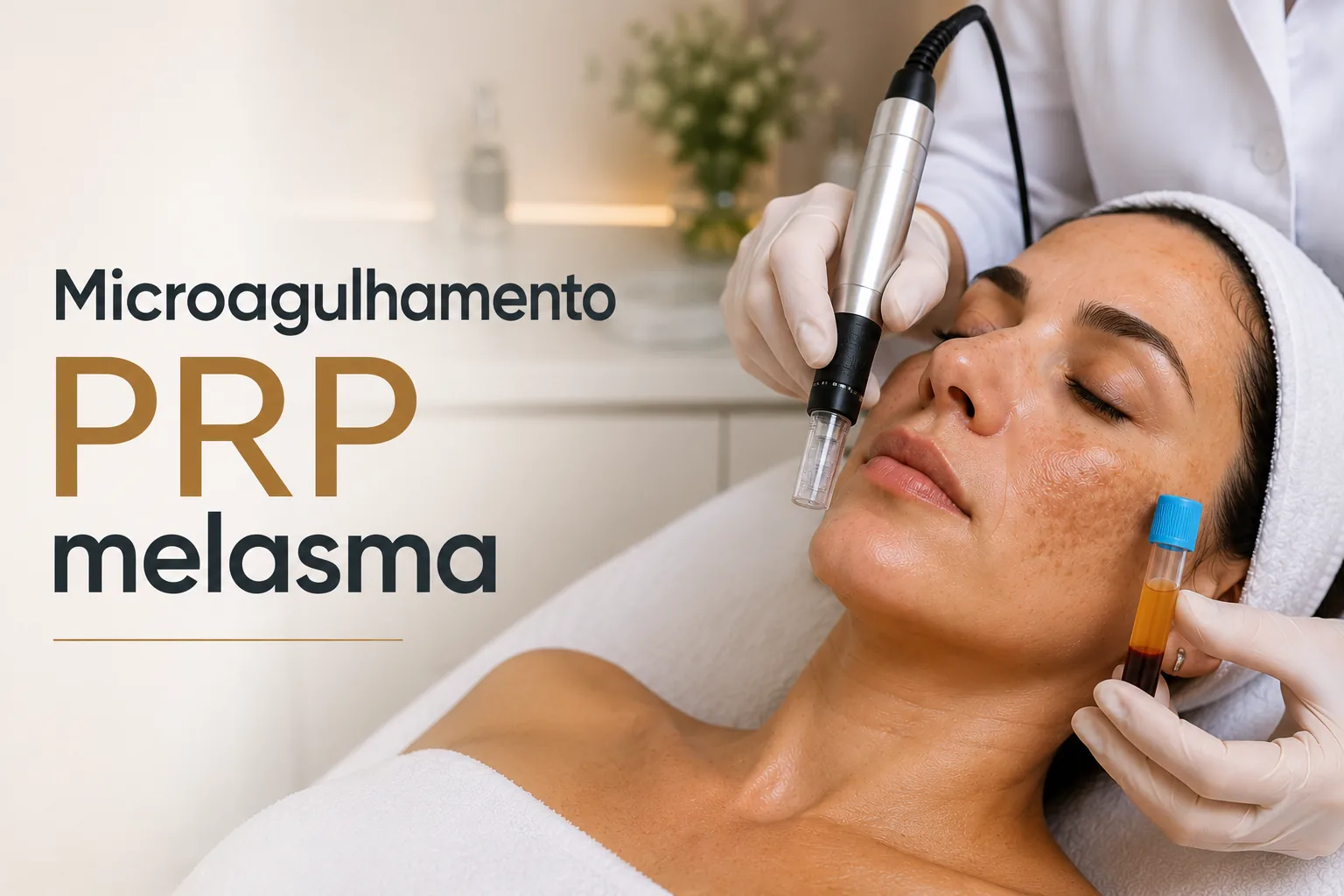 Microagulhamento com PRP para melasma: funciona?