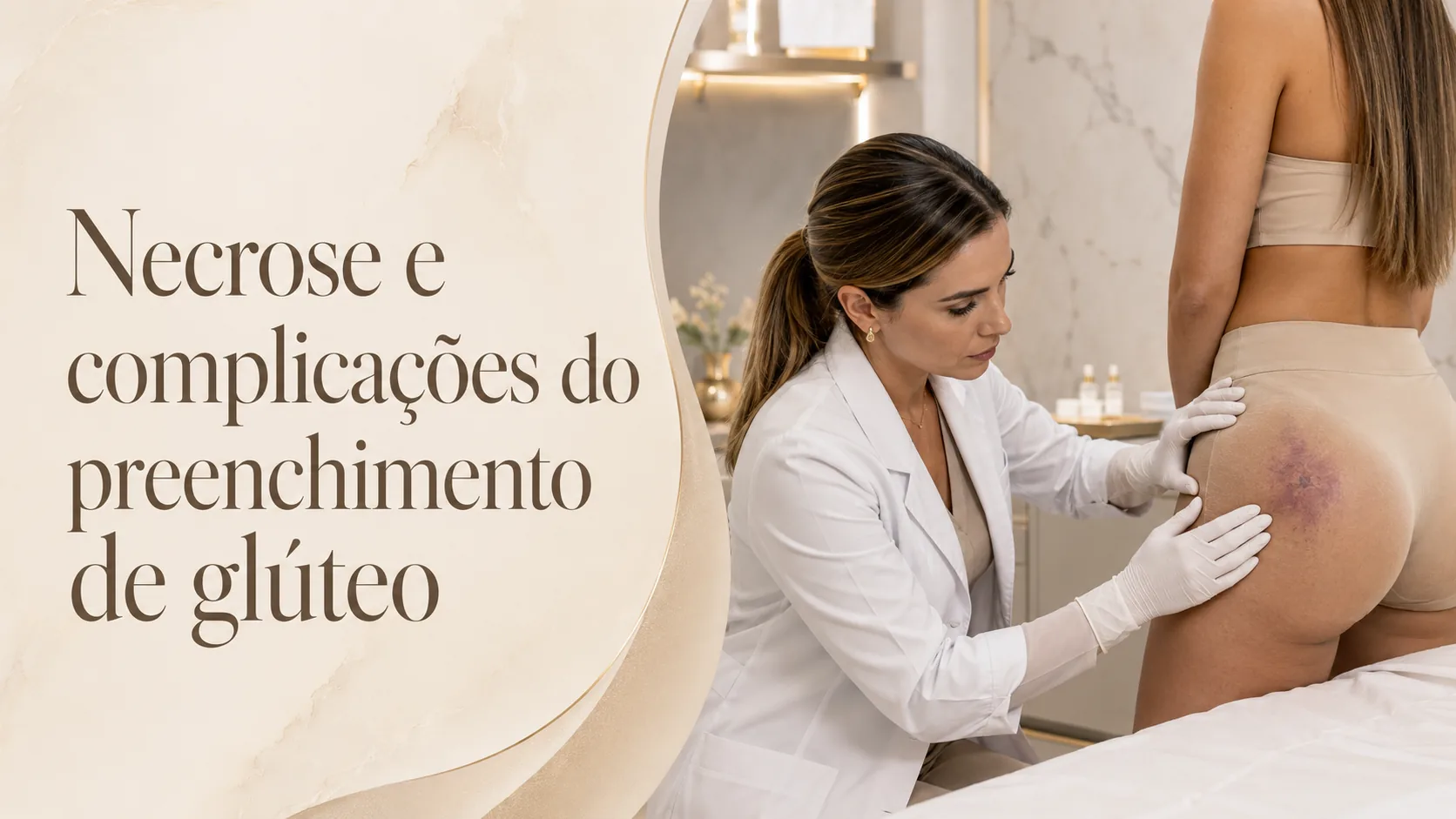 Necrose e Complicações do Preenchimento de Glúteo