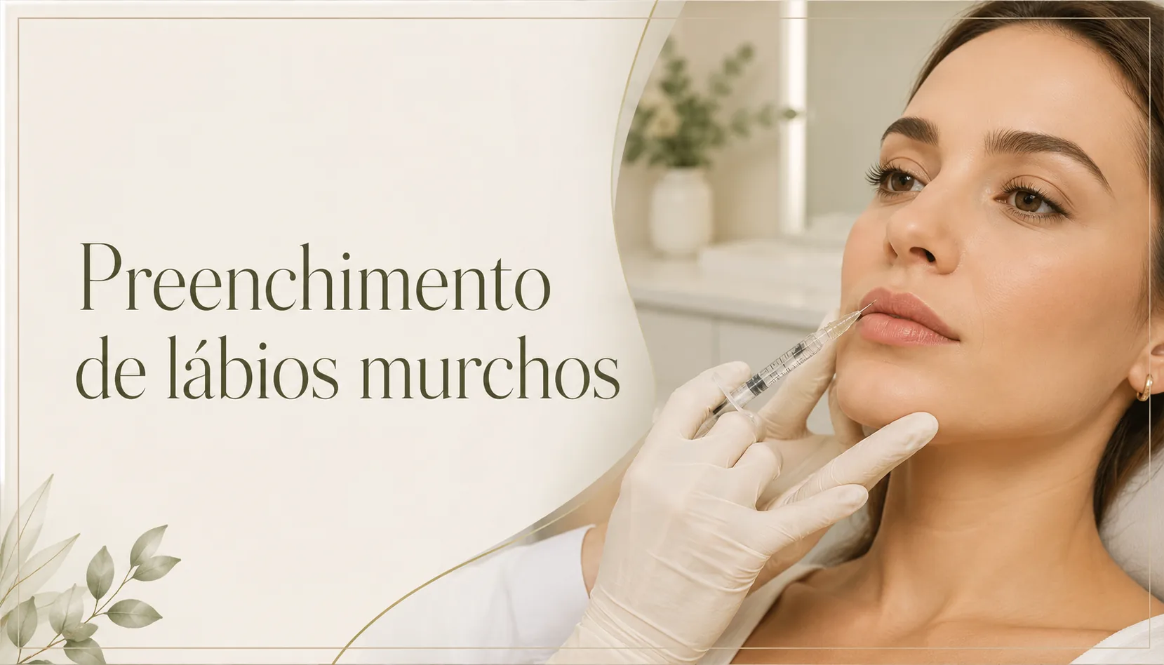 Preenchimento de lábios murchos Preenchimento de lábios murchos