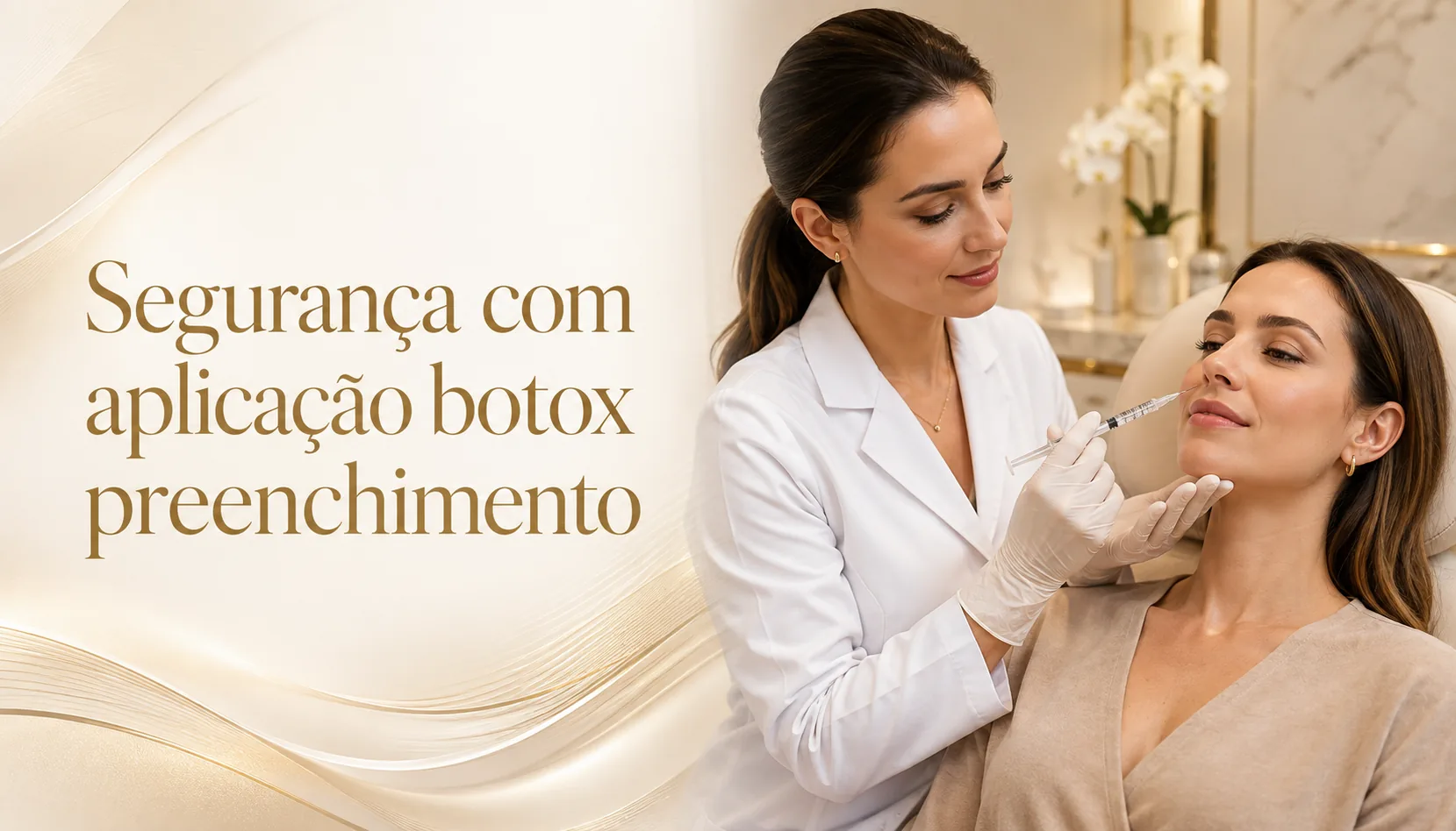 Segurança com Aplicação de Botox e preenchimentos