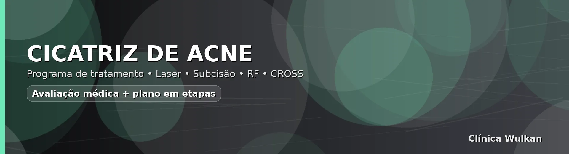 Cicatriz de acne tem tipo? Entenda icepick, boxcar e rolling — e por que isso muda o tratamento